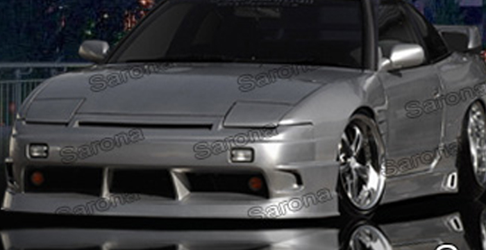 Custom Nissan 240SX  Coupe Front Bumper (1989 - 1994) - $420.00 (Part #NS-012-FB)